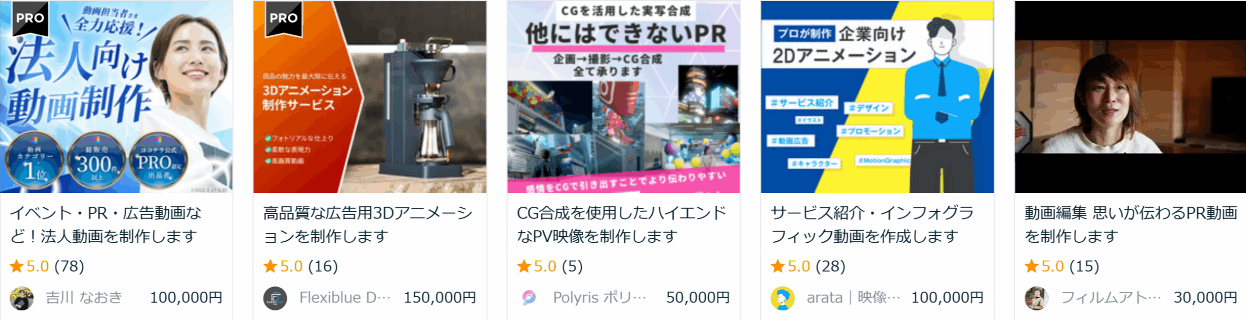 プロモーション動画のイメージ