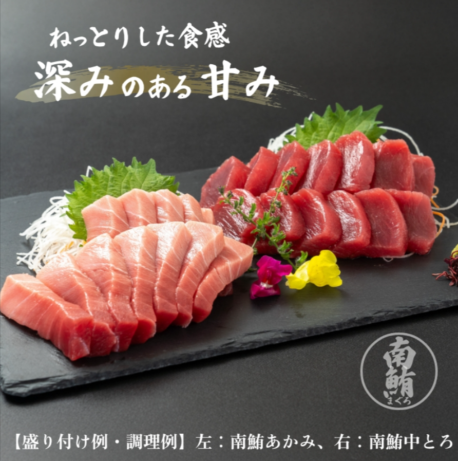 流氷南鮪-天然南まぐろ-セットC-赤身約200g×1、中とろ約200g×1-恵水産-いちより-09-16-2025_02_50_AM